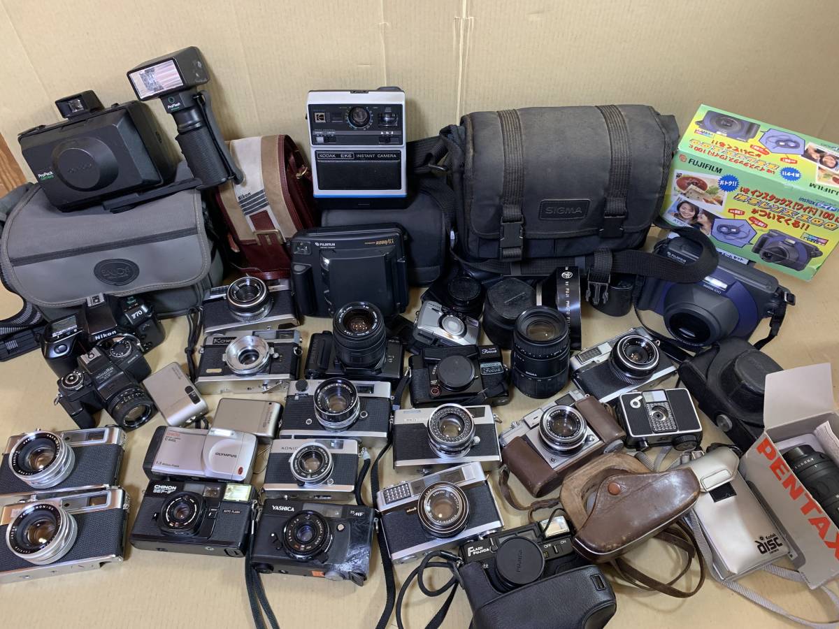 パ*ダ様 ジャンク　カメラ　レンズ　まとめて　pentax nikon 得価，HOT 【大量】Nikon/KONICA/YASHICA/PENTAX/MINOLTA/他 カメラ