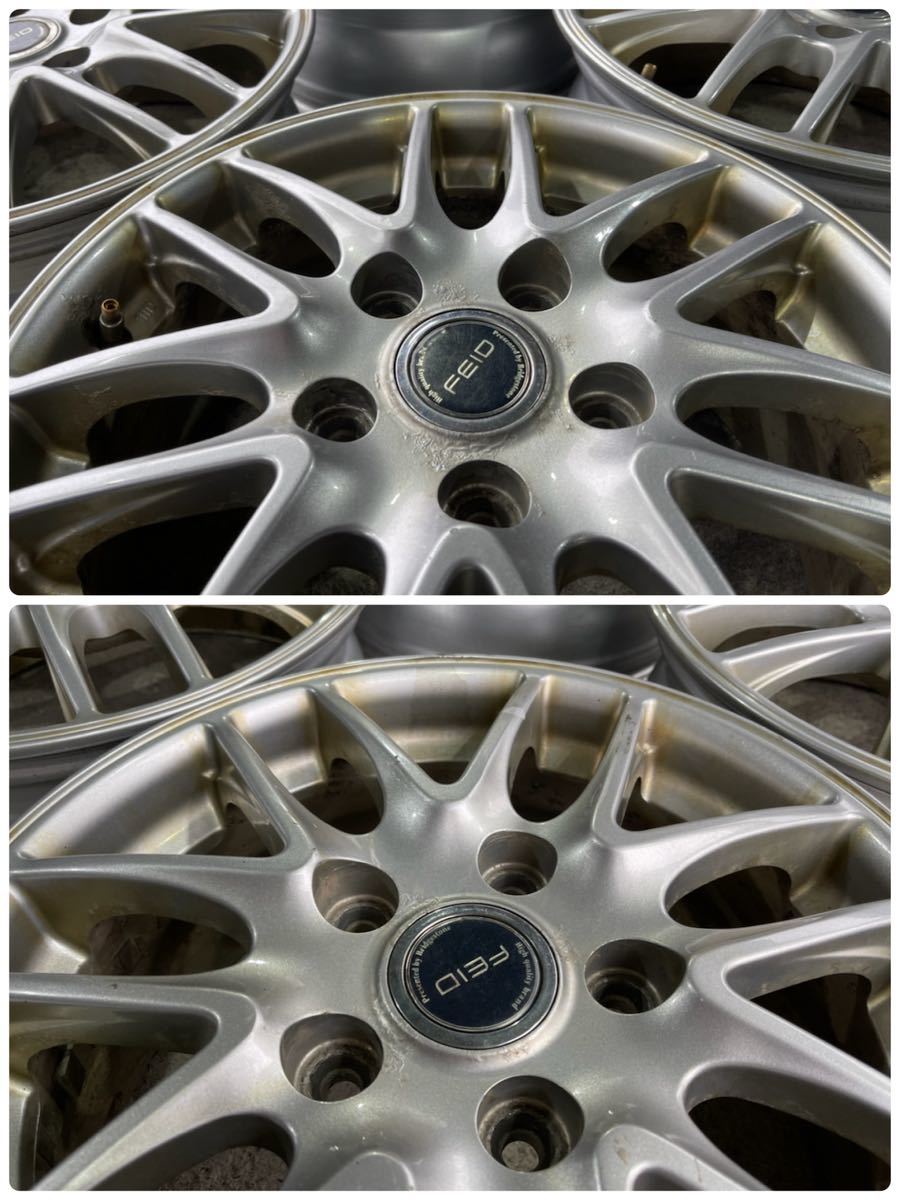 ワ）BBS風 BRIDGESTONE ブリヂストン FEID フェイド NS7 アルミ 