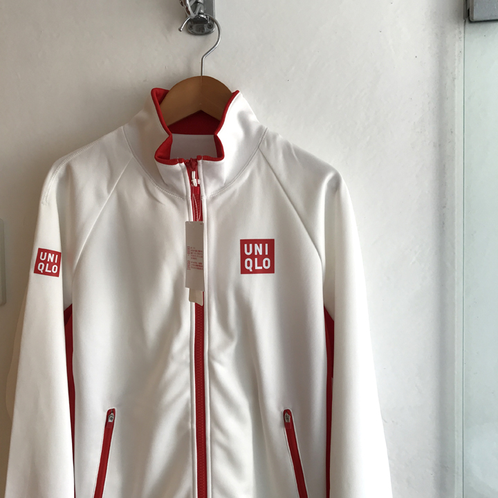 新品 UNIQLO 錦織 圭選手着用モデル トラックジャケット ジャージ