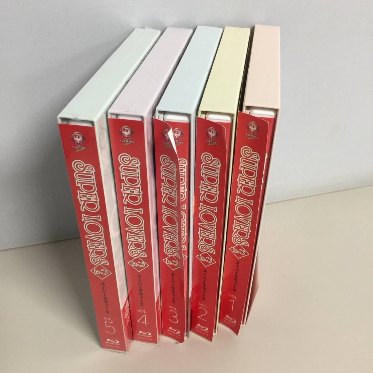 SUPER LOVERS 2 限定版 全5巻セット □美品 SUPER LOVERS2 第1～5巻 限定版 Blu-ray 全5巻セット [4・5巻未