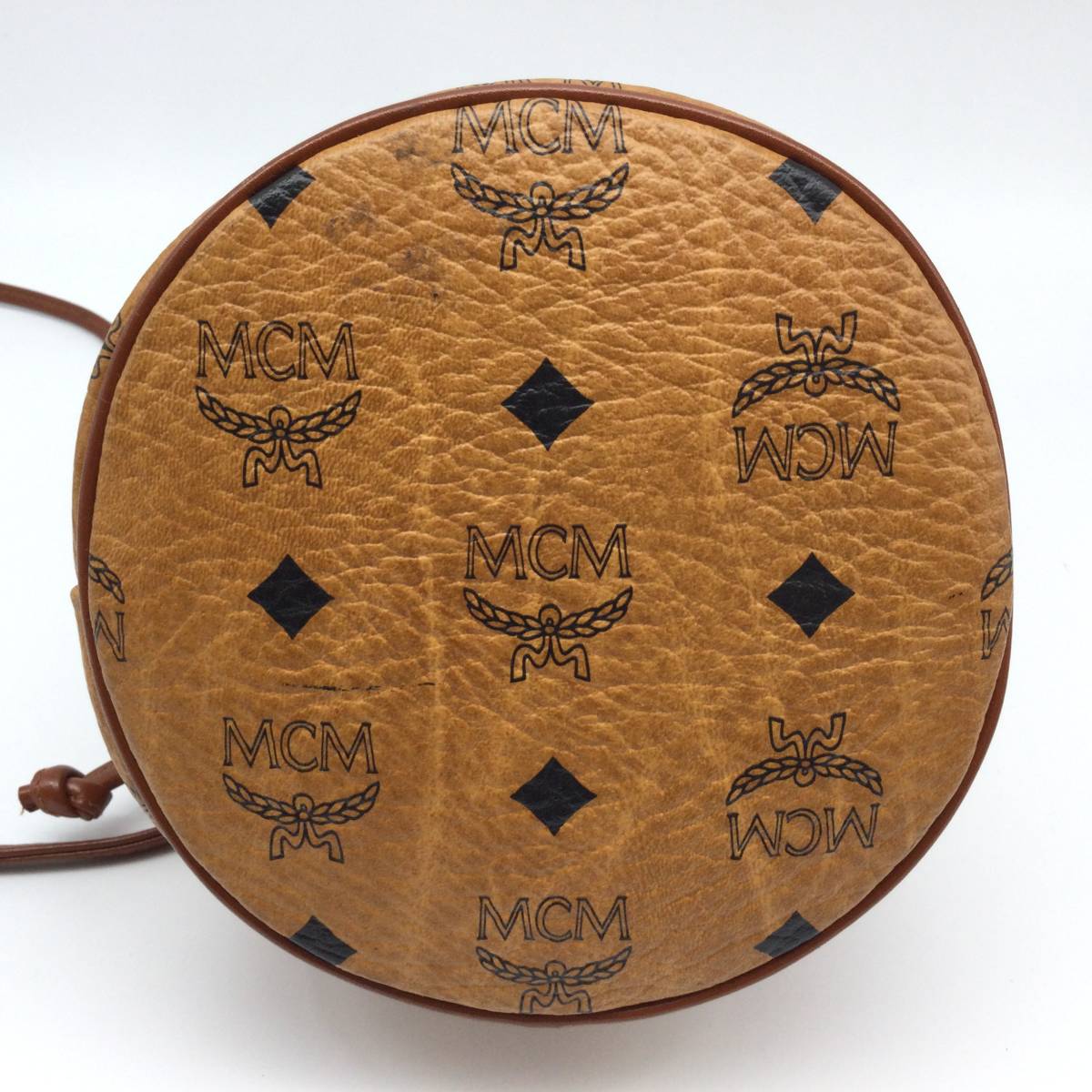 MCM エムシーエム 巾着 ショルダーバッグ ヴィセトス柄 ポシェット 