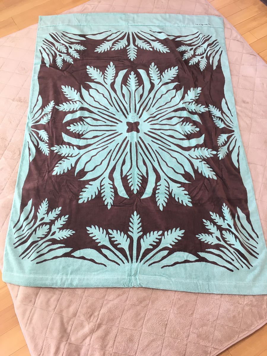 赤字超特価，大得価 440721287 Kathy Mom キャシーマム Island Style タオルケット キャシー中島 ハワイアンキルト グリーン(タオルケット)｜売買されたオークション情報、yahooの商品情報をアーカイブ公開 - オークファ タオルケット