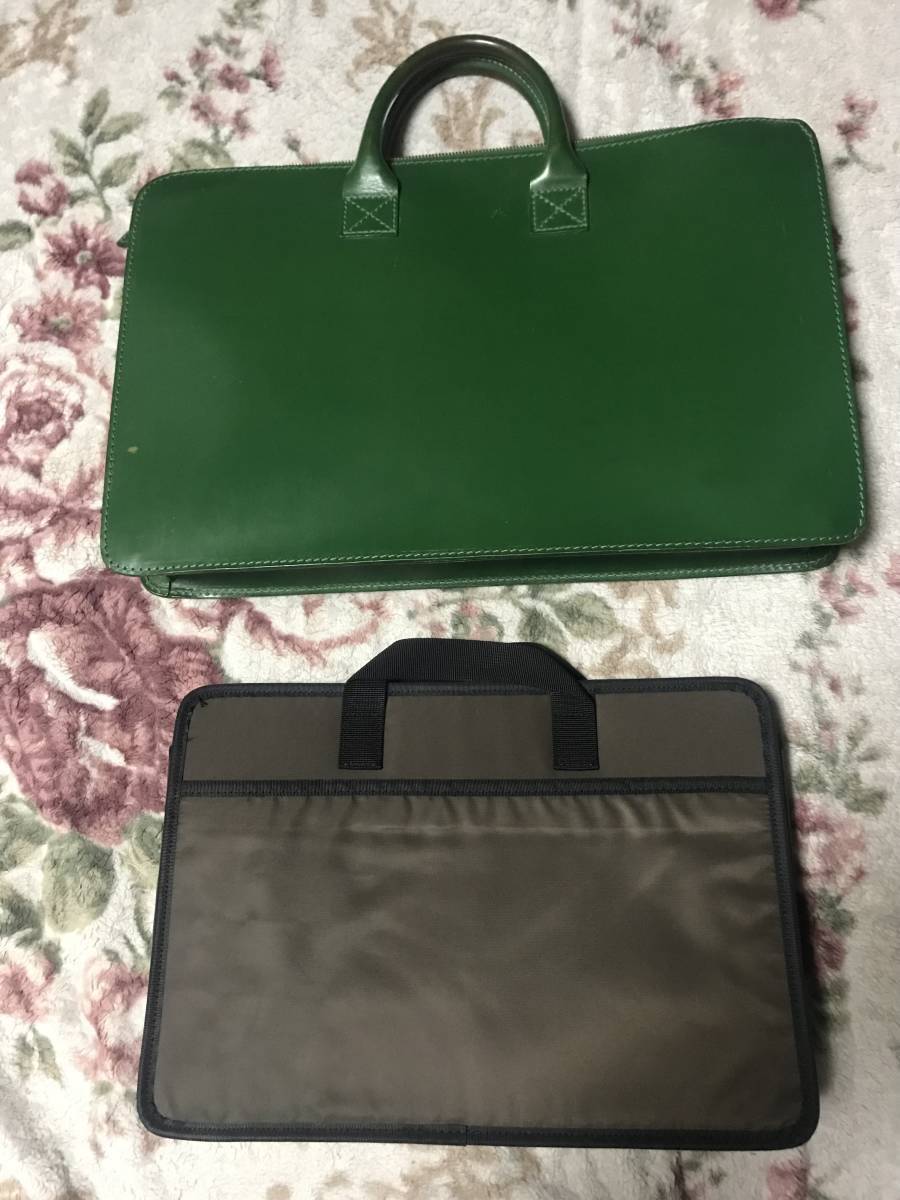 GLEN グレンロイヤル ダレスバッグ ブライドルレザー 付属品付き