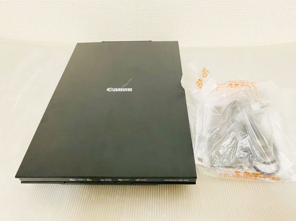  ほぼ Canon CanoScan LiDE 400 フラットベッドスキャナー キヤノン(フラットベッドスキャナ)｜売買されたオークション情報、yahooの商品情報をアーカイブ公開 - オークファン フラットベッドスキャナ