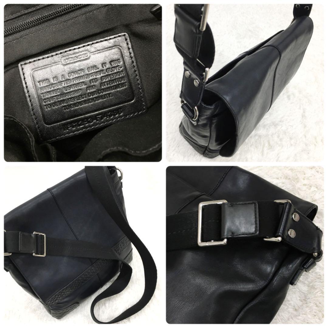 COACH コーチ シグネチャー ショルダーバッグ メッセンジャー 肩掛け
