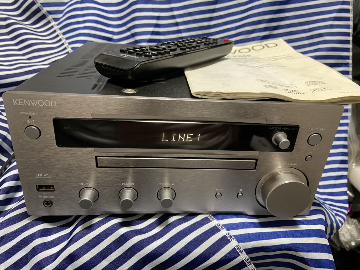 KENWOOD A-K805 ケンウッド CDチューナーアンプ 公式通販 付属品あり