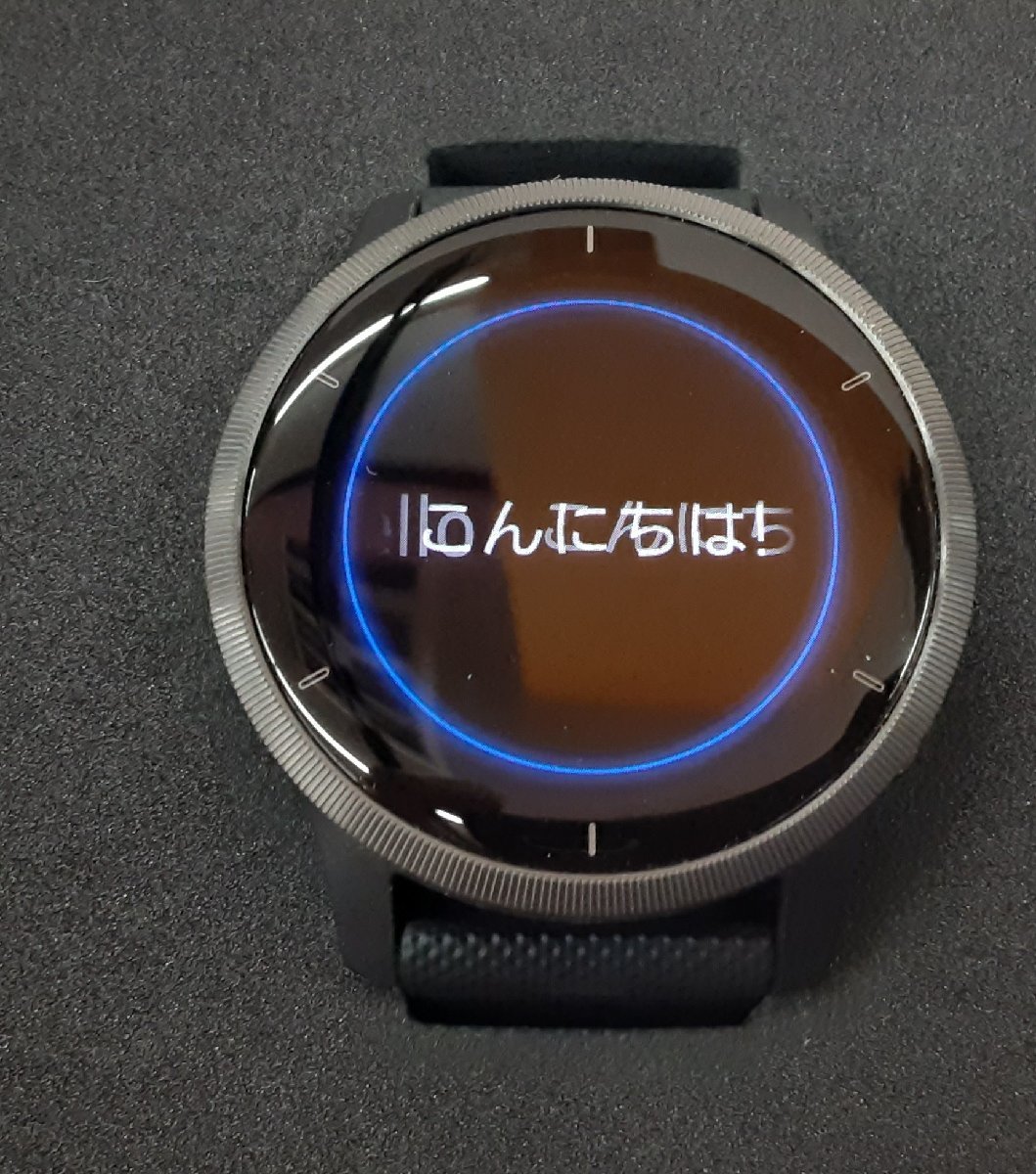 izu◇中古品◇GARMIN VENU2 ブラック GPSスマートウォッチ｜スマート 