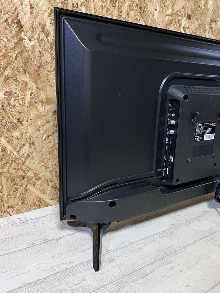 Qriom 32V型 ハイビジョン液晶テレビ QRT-32W2K 2020年製 YAMAZEN