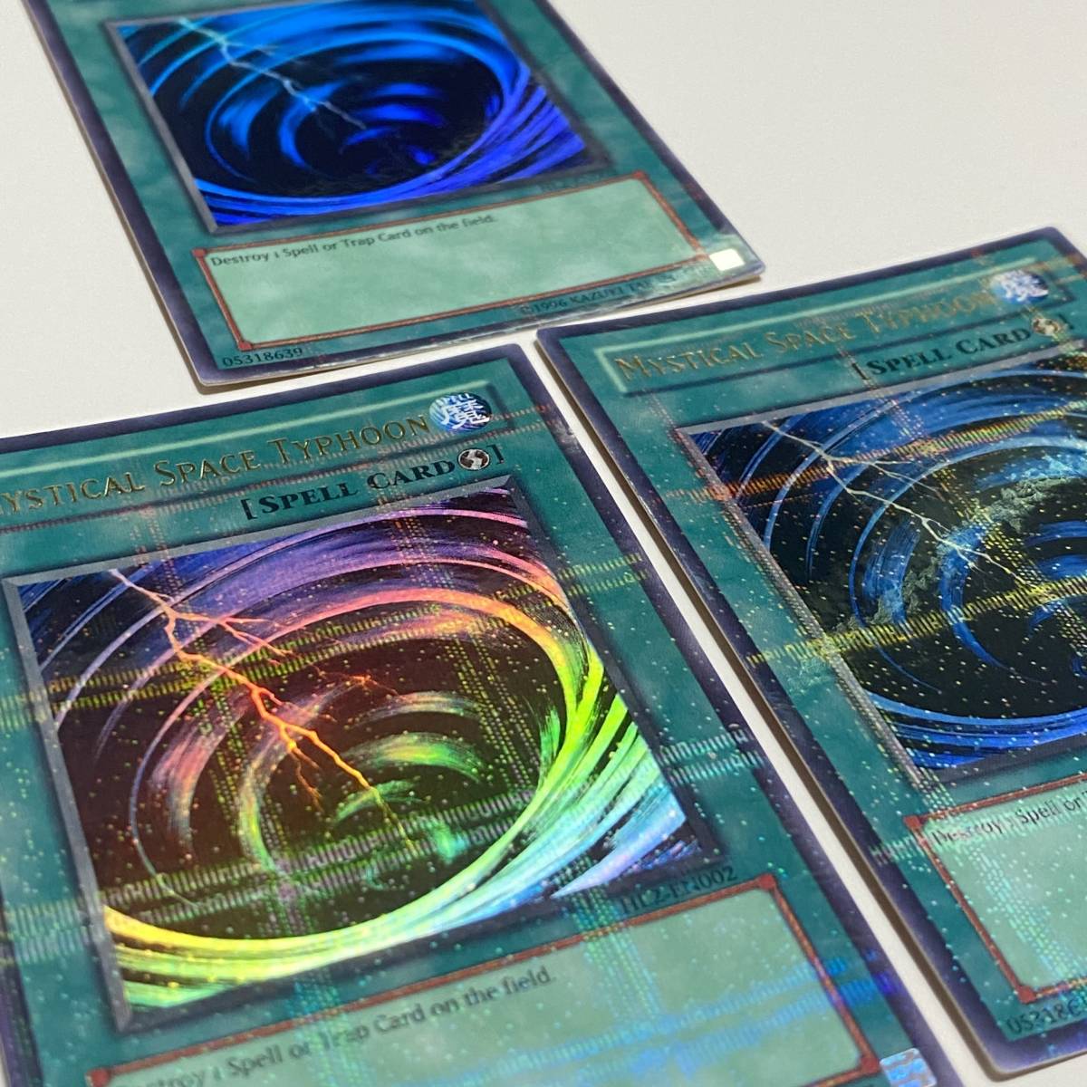 コレクター必見！】☆遊戯王 サイクロン 北米版 ウルトラパラレル 3枚 