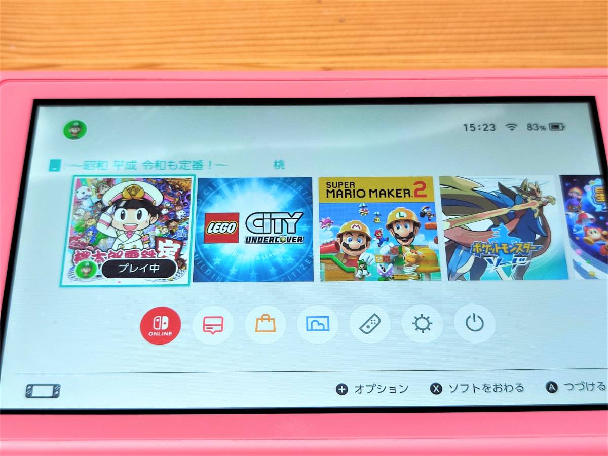 Nintendo Switch Lite ピンク 本体 動作確認済み 難あり 動作確認済