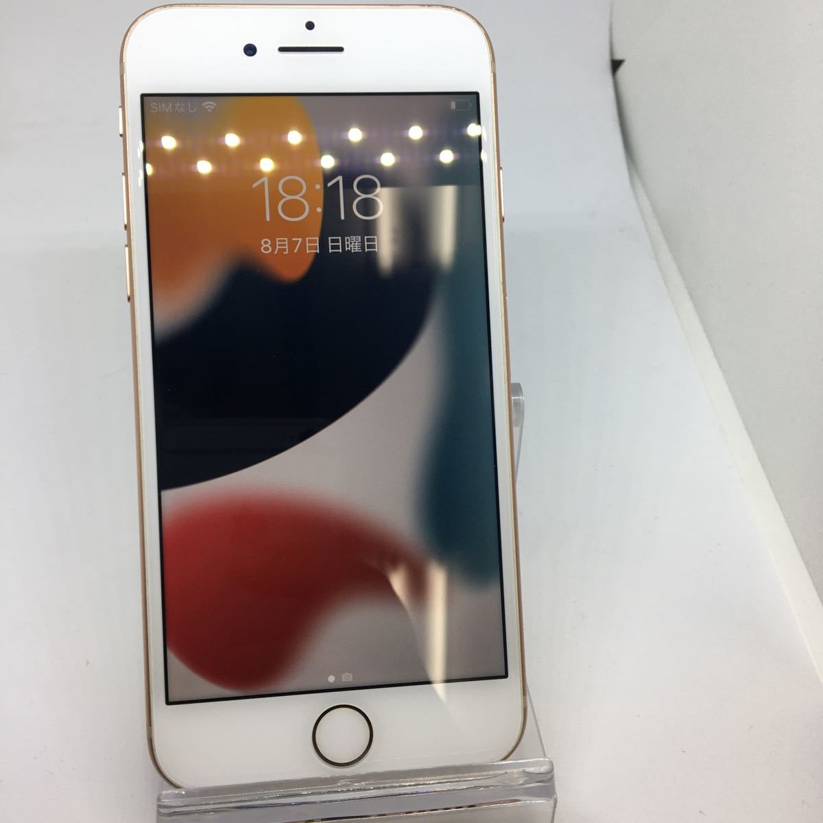 流行サイト 美品 iPhone8 64GB SIMフリー 本体 ゴールド バッテリー