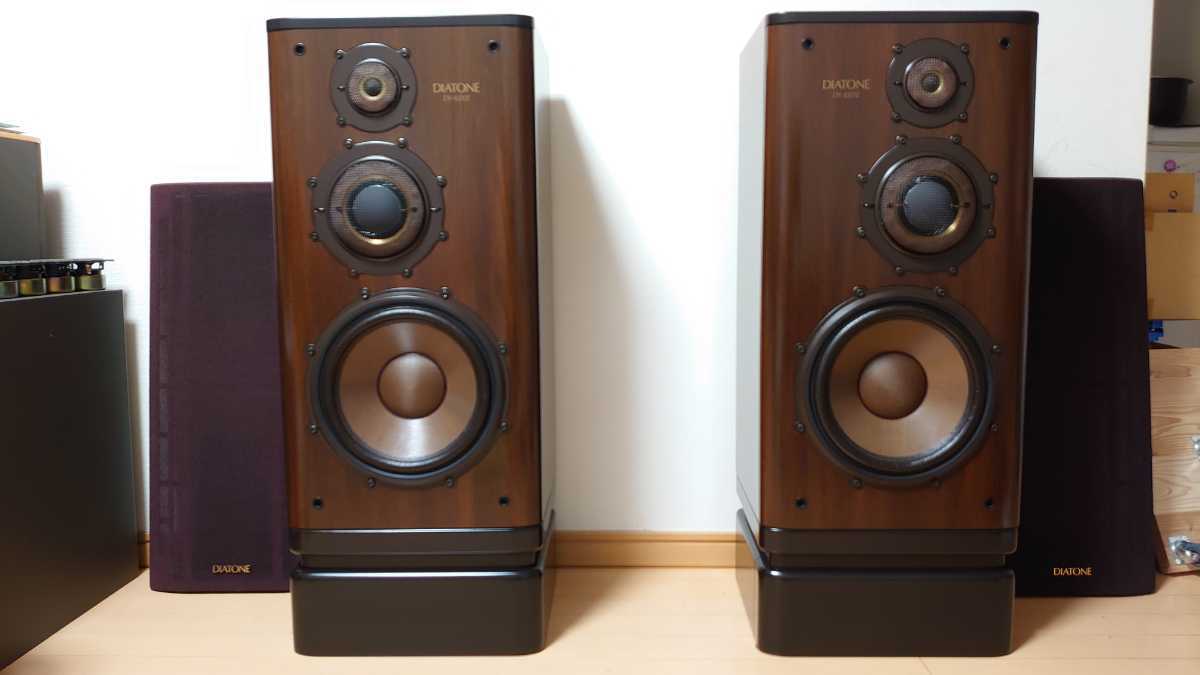 DIATONE DS-1000Zスピーカーペア(サランネット付属) DIATONE ダイヤトーン DS-1000Zペア美品動作品DK-1000Zペア付属