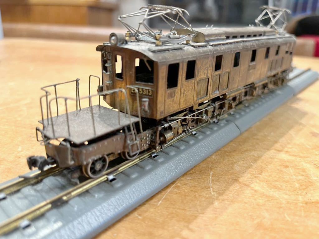 EF53 13 電気機関車 HOゲージ 中古 キット製作品 未塗装 珊瑚模型 