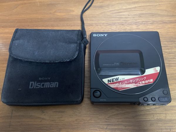 格安，100%新品】 SONY D-250 Discman CDプレーヤー ディスクマン