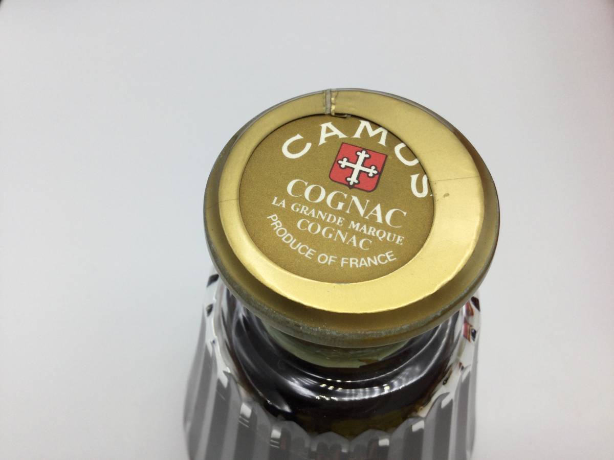 古酒☆ CAMUS COGNAC バカラボトル 1863 ブランデー 700ml 40度 2本 ☆未開