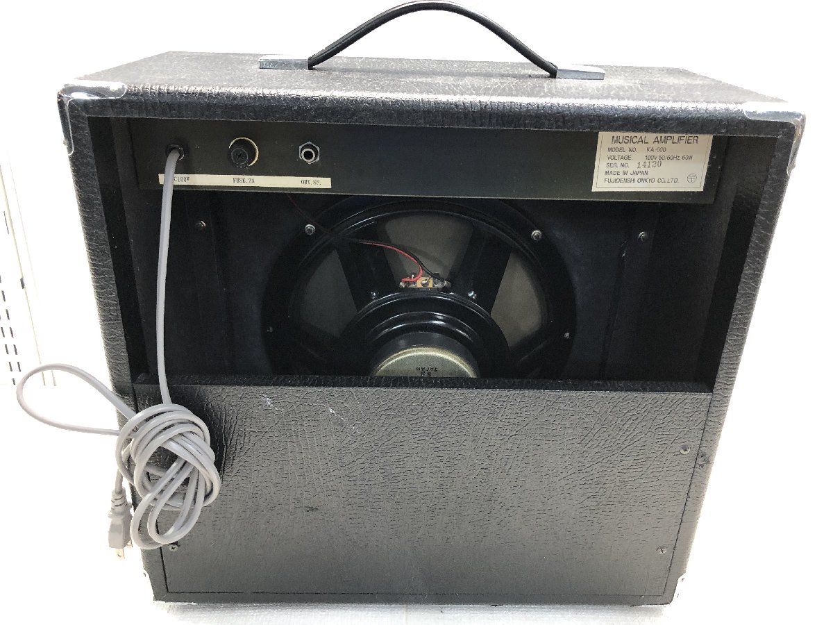 B44008 Kotodenryu 琴電流 大正琴用アンプ KA-600 スピーカー ブラック