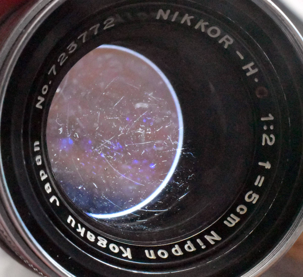 NIKKOR-H 1:2 f=50mm レンズ❗️黒ハチマキ‼️希少品❗️ 美品⁄希少