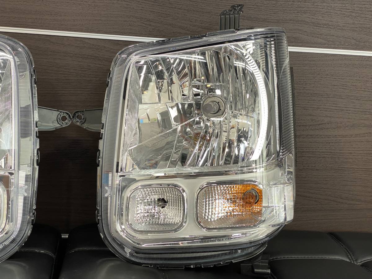 新車外し スズキ エブリイ(DA17V) 純正 ヘッドライト 左右☆LE14C6327 