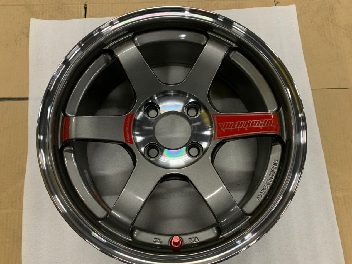 15インチ RAYS レイズ ボルクレーシング TE37 SONIC(ソニック)SL 1本 