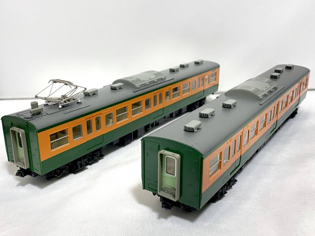 TOMIX HO 113系 モハ113 + モハ112 T車 湘南色 増結セット HO-005 113