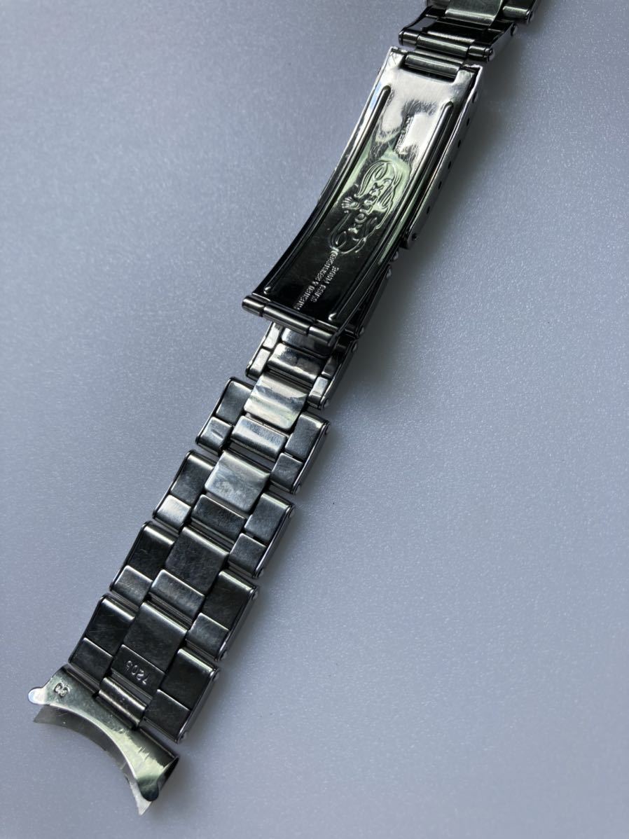 ROLEXリベットブレス7205 19㎜ 1965年 ビンテージ 純正品 2026年最新