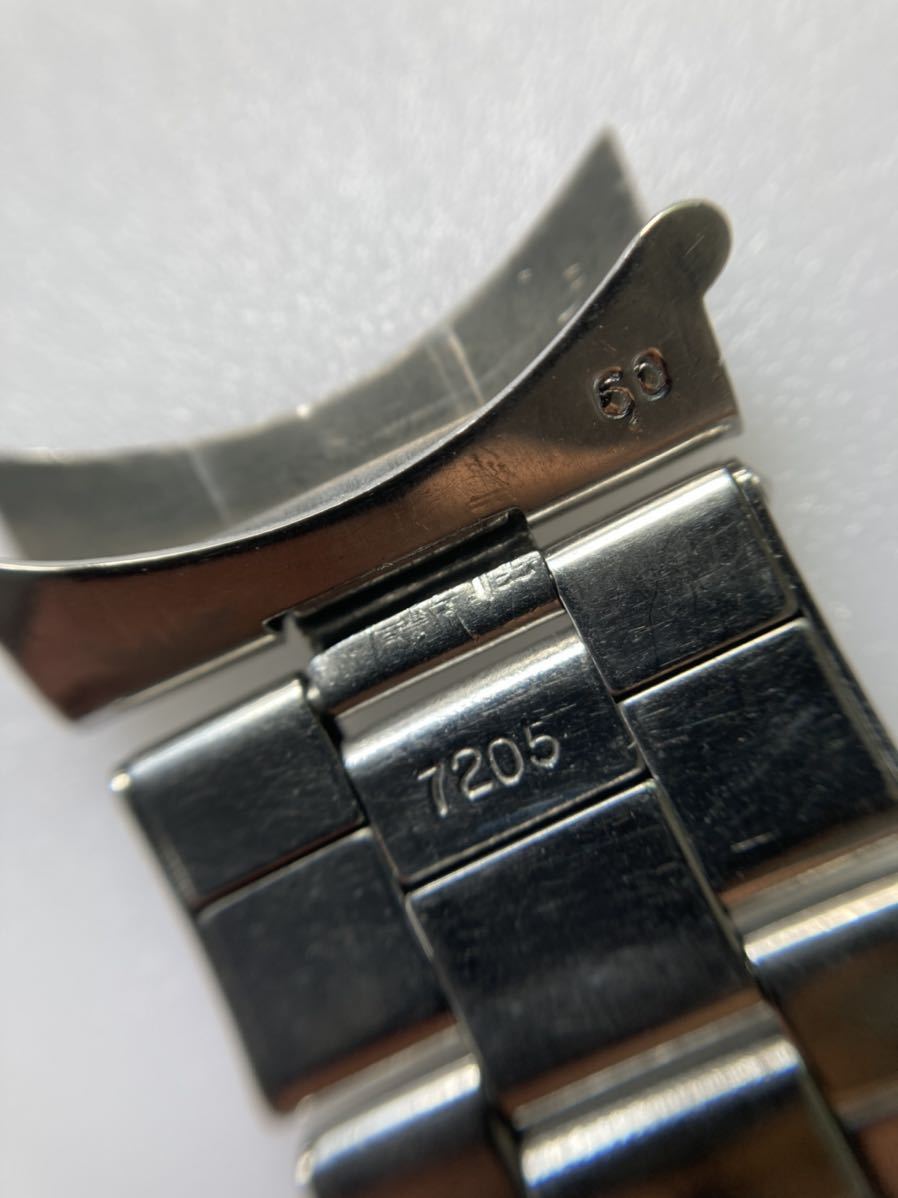 ROLEXリベットブレス7205 19㎜ 1965年 ビンテージ 純正品 2026年最新