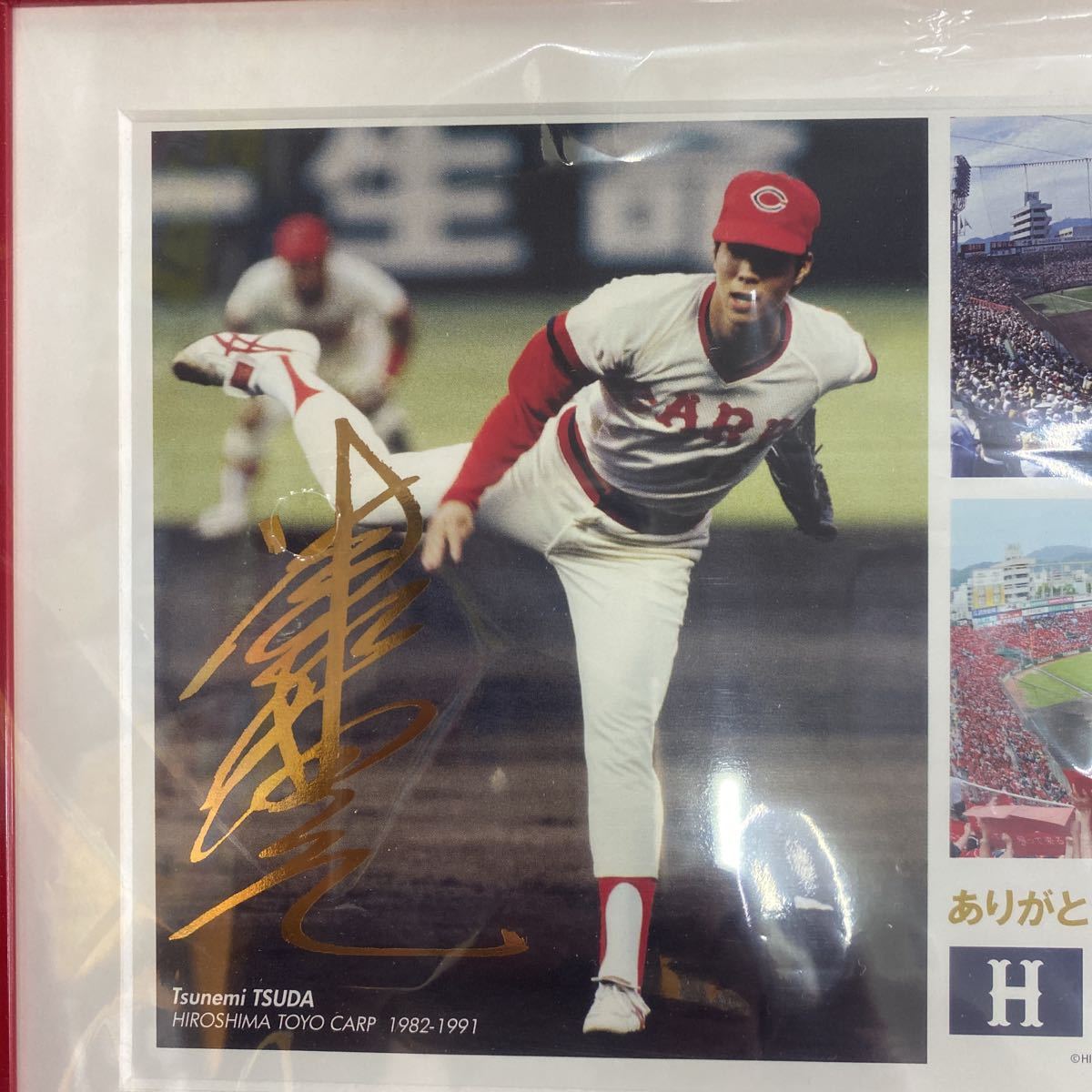 直筆プロ野球広島東洋カープ 津田恒美（恒実）選手 サイン Yahoo