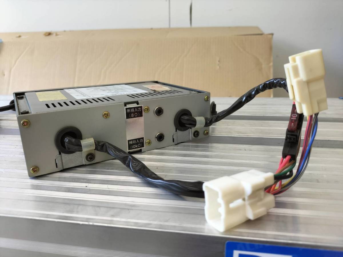 パトライト① 電子サイレンアンプ SAP-500FBZ 中古品 消防車 警察車両