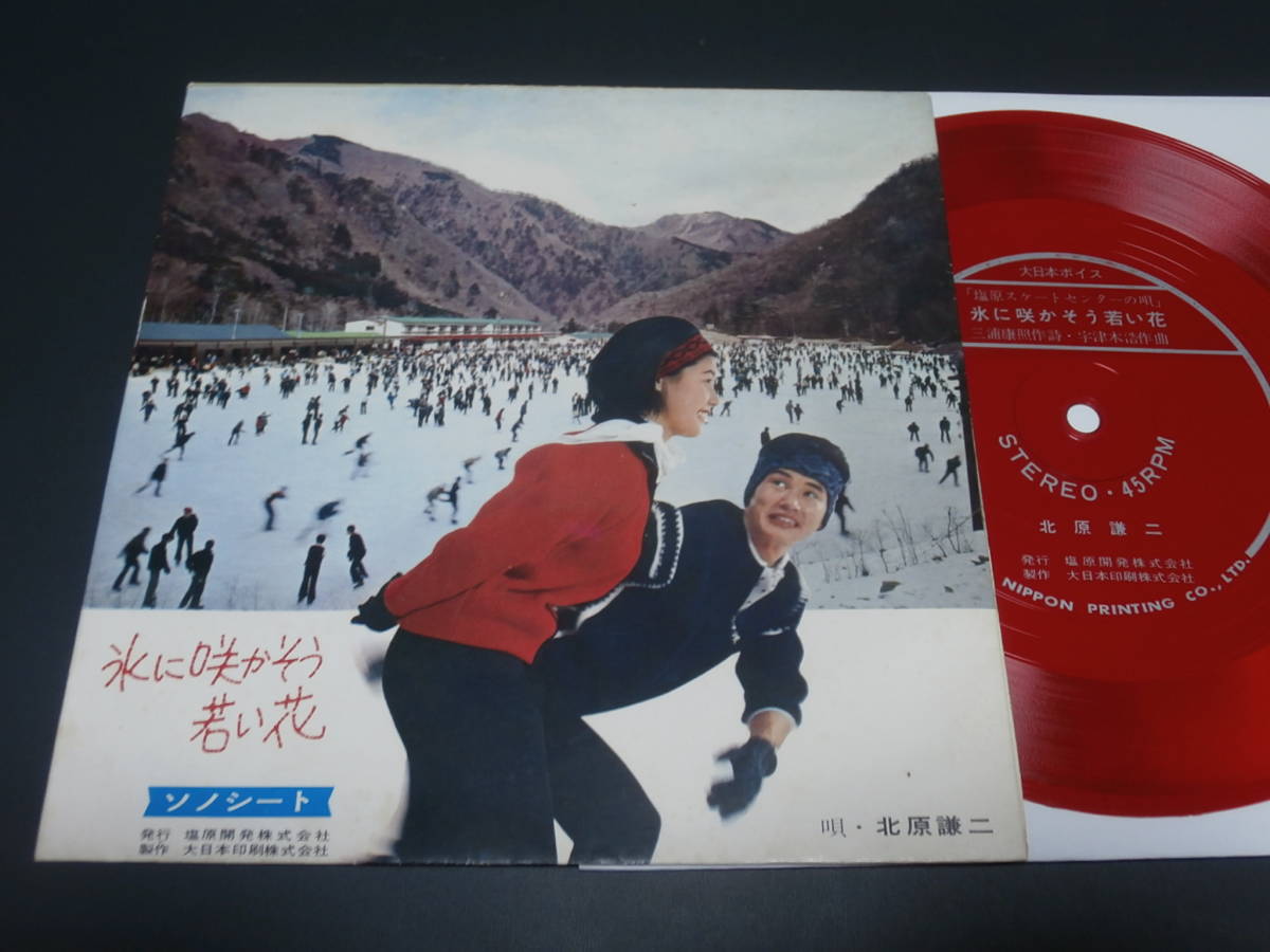 【大人気，100%新品】 委託盤 氷に咲かそう若い花 ステレオ ソノシート 北原謙二(その他)｜売買されたオークション情報、yahooの商品情報をアーカイブ公開 - オークファン その他