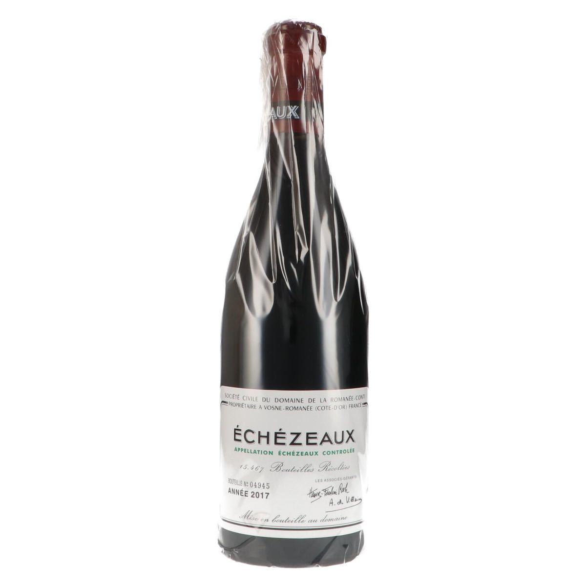 DRC エシェゾー 2017 DRC エシェゾー 0 Domaine エシェゾー2017 2017年
