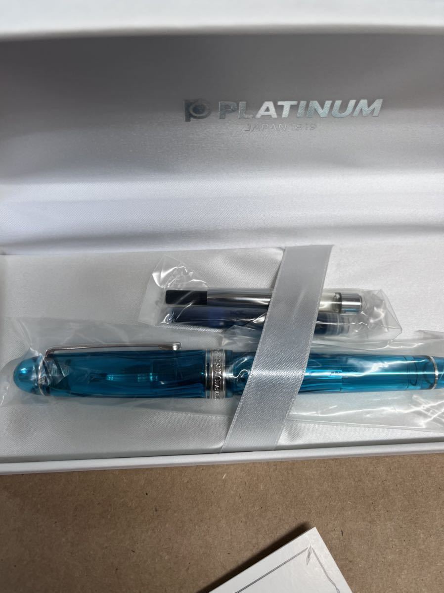 万年筆 薫風 プラチナ 未使用品 #3776 PLATINUM CENTURY 限定品 UEF 超
