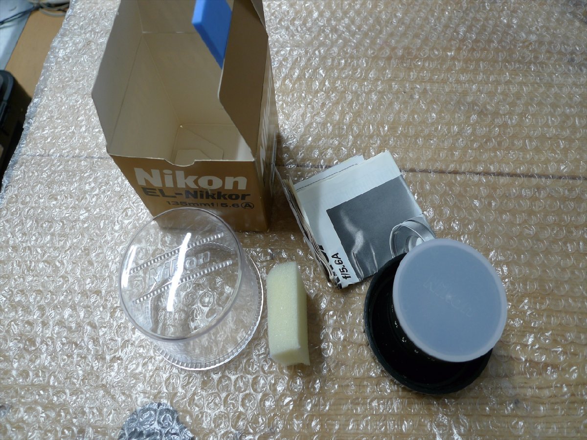  現状品 NIKON ELニッコール 135ｍｍ F5.6 EL-NIKKOR 引き伸ばしレンズ(暗室関連用品)｜売買されたオークション情報、yahooの商品情報をアーカイブ公開 - オークファン 暗室関連用品