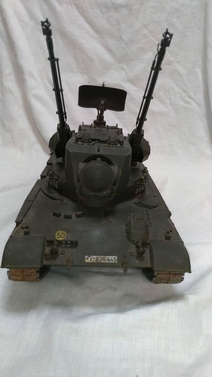 1円スタート タミヤ 1/16 西ドイツ陸軍 ゲパルト対空戦車 ジャンク