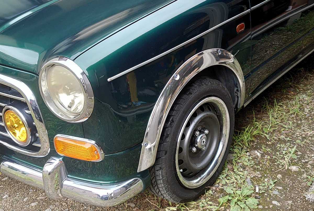 希少DCN メッキ オーバーフェンダー 8mm 車検対応 ミラジーノ ミラ
