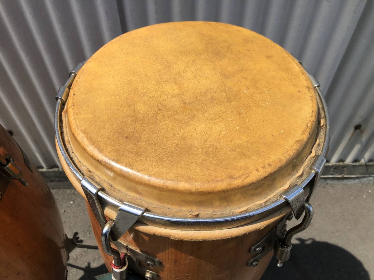 Pearl パール ウッドボンゴ ボンゴ 大小 2点セット 打楽器 民族楽器 