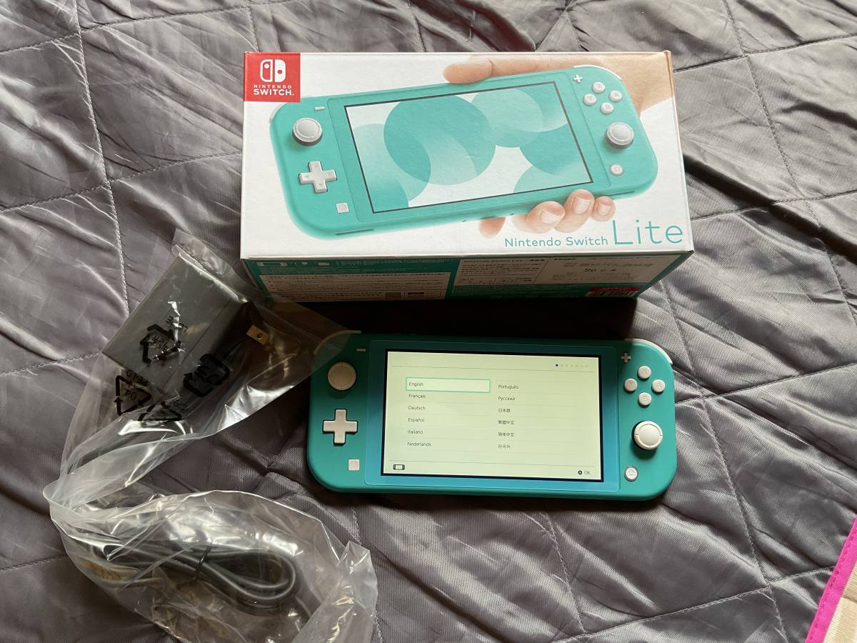Nintendo Switch Lite Turquoise 任天堂 ニンテンドースイッチ ライト