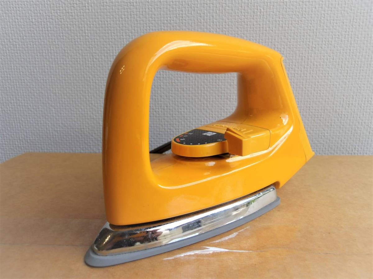 昭和レトロ ナショナル 自動ベビーアイロン フッソ加工 キューティ 昭和レトロ ナショナル 自動ベビーアイロン フッソ加工 キューティ