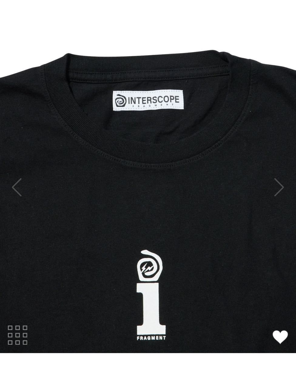Interscope x Fragment Tee XL Black bonjour records soph. sequel
