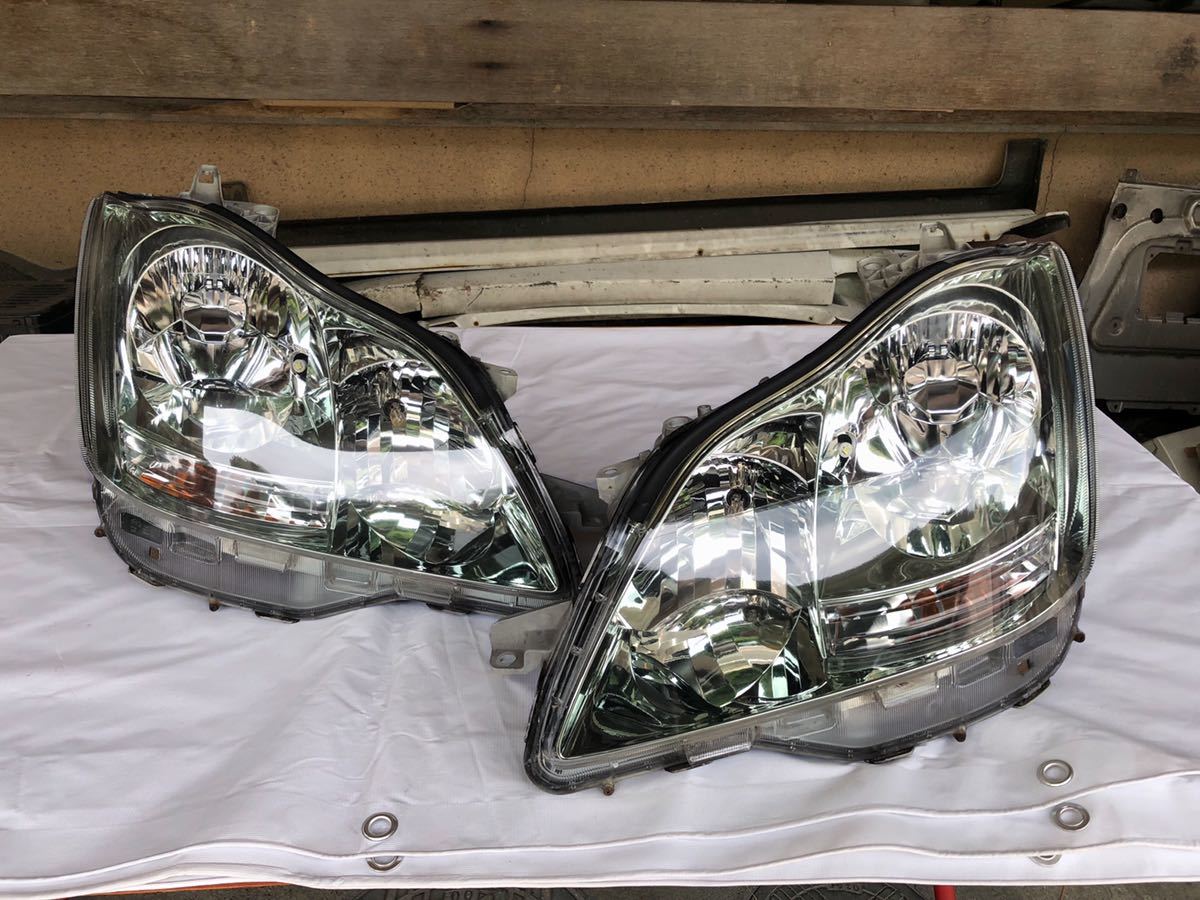 GRS182 クラウンロイヤル HID ヘッドライト 左 アスリート AFS GRS180