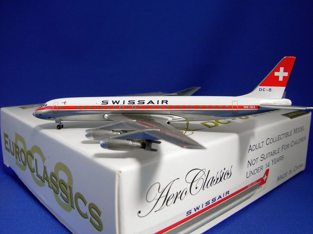 【人気SALE，100%新品】 Aeroclassics 1/400 Swissair Douglas DC-8-33+GSE HB-IDA(民間航空機)｜売買されたオークション情報、yahooの商品情報をアーカイブ公開 - オークファン 民間航空機