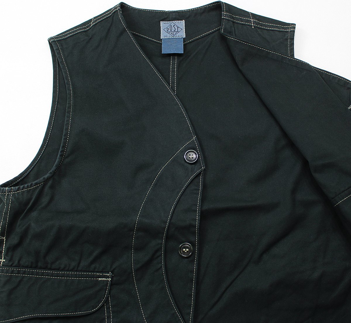 USA製 POST O'ALLS (ポストオーバーオールズ) ROYAL TRAVELER VEST