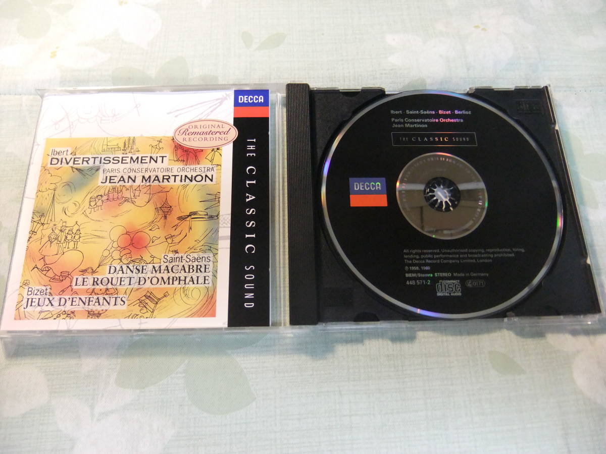 定番，限定セール 独盤LONDON The CLASSIC SOUND 448 571-2 フランス音楽コンサート~イベール S=サーンス ビゼー ベルリオーズ マルティノン&パリ音楽院(管弦楽)｜売買されたオークション情報、yahooの商品情報をアー 管弦楽