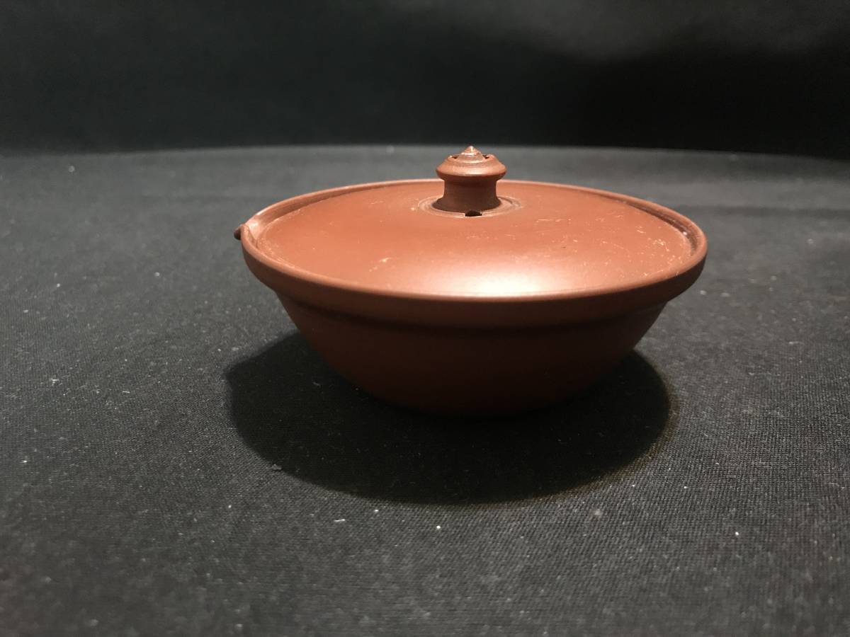 中国宜興 急須 朱泥 茶注 紫砂 中国古玩 紫泥 煎茶道具 宜興 水平壺