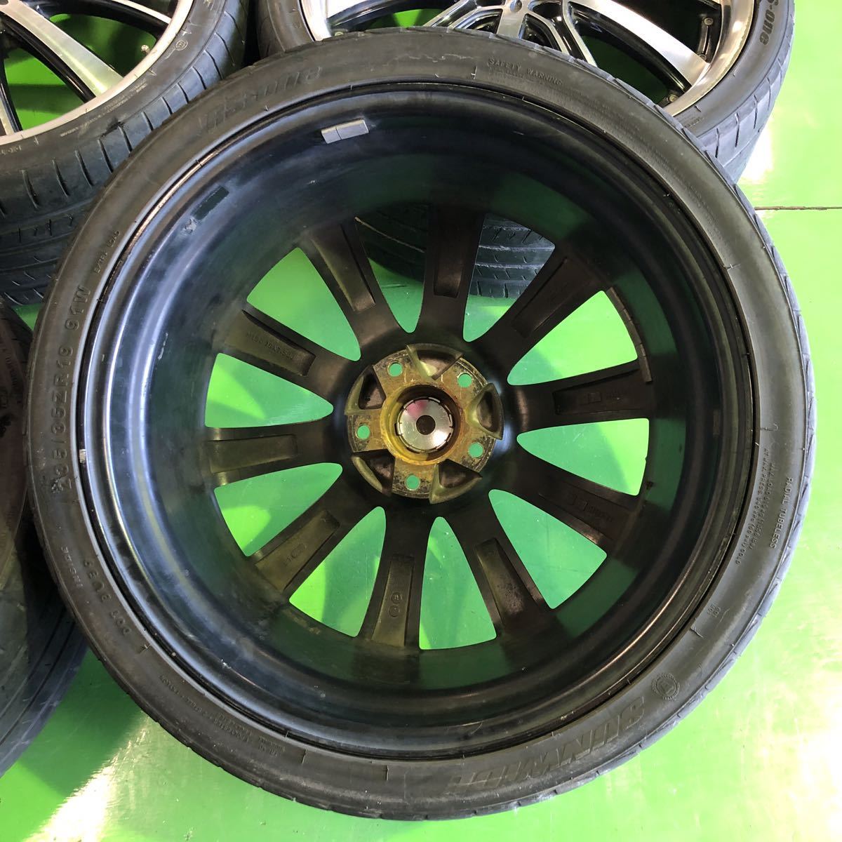 NA486 中古 ANHELO KLEITOS アネーロ クレイトス ホイール 19 NA486 中古 ANHELO KLEITOS アネーロ クレイトス ホイール 19