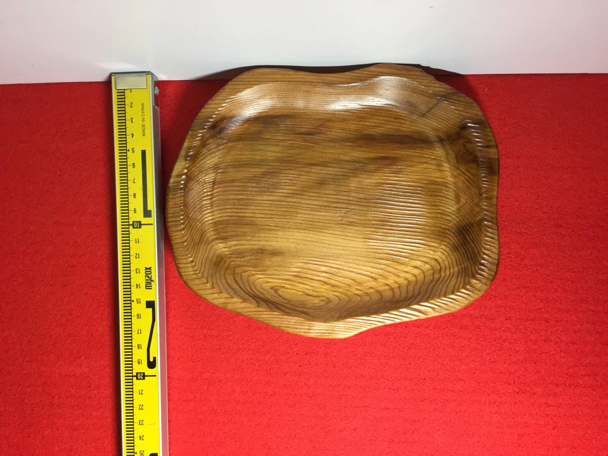 115 お皿 銘木屋久杉工芸品 インテリア家具 世界遺産 逸品 木