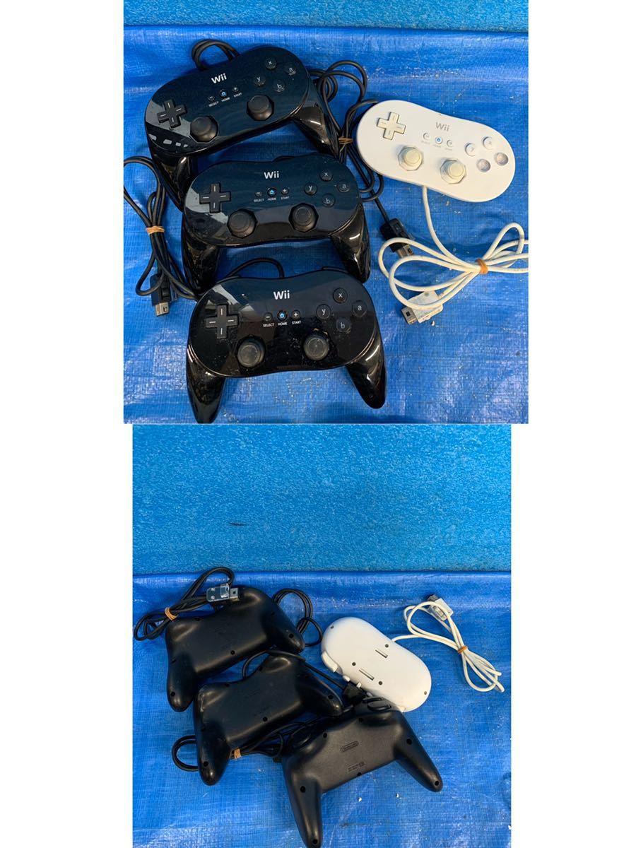 NO.0859.120..WiiU 周辺機器 WUP-001。8GB 32GB WUP-010(JPN) 本体 /コントローラー など まとめ 動作未確認 現状ジャンク 品 