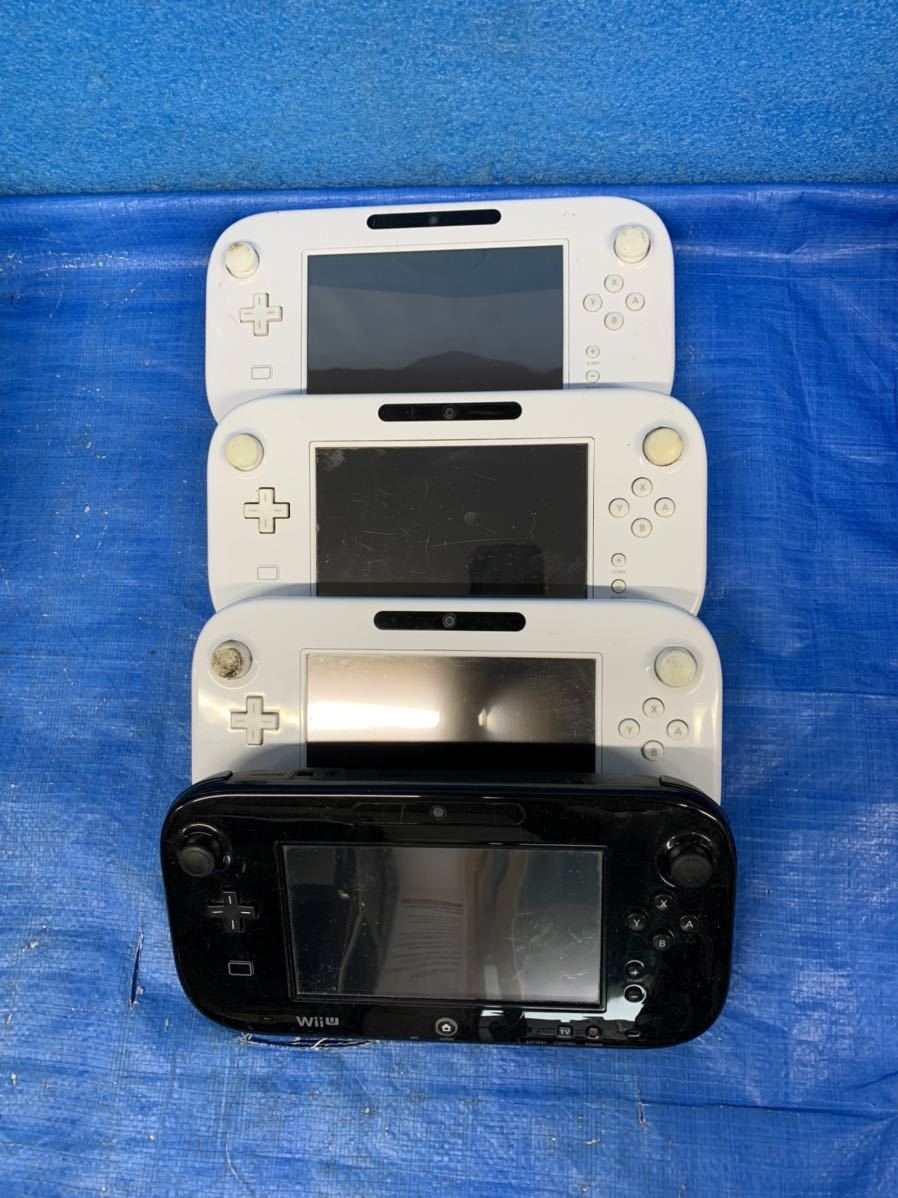 NO.0859.120..WiiU 周辺機器 WUP-001。8GB 32GB WUP-010(JPN) 本体 /コントローラー など まとめ 動作未確認 現状ジャンク 品 