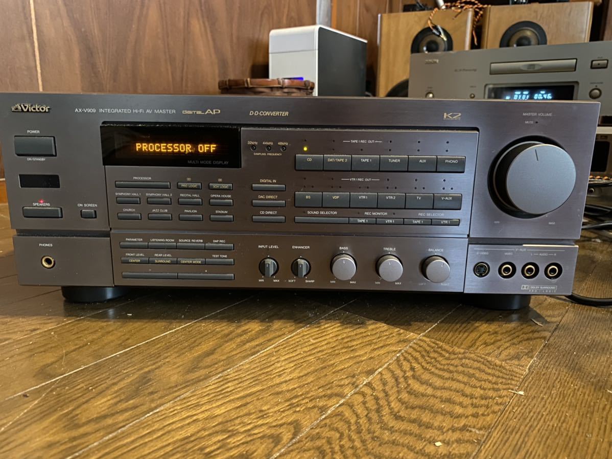 VICTOR AX-V909 定価19万円 動作確認済み チョイジャンク品 【公式通販】