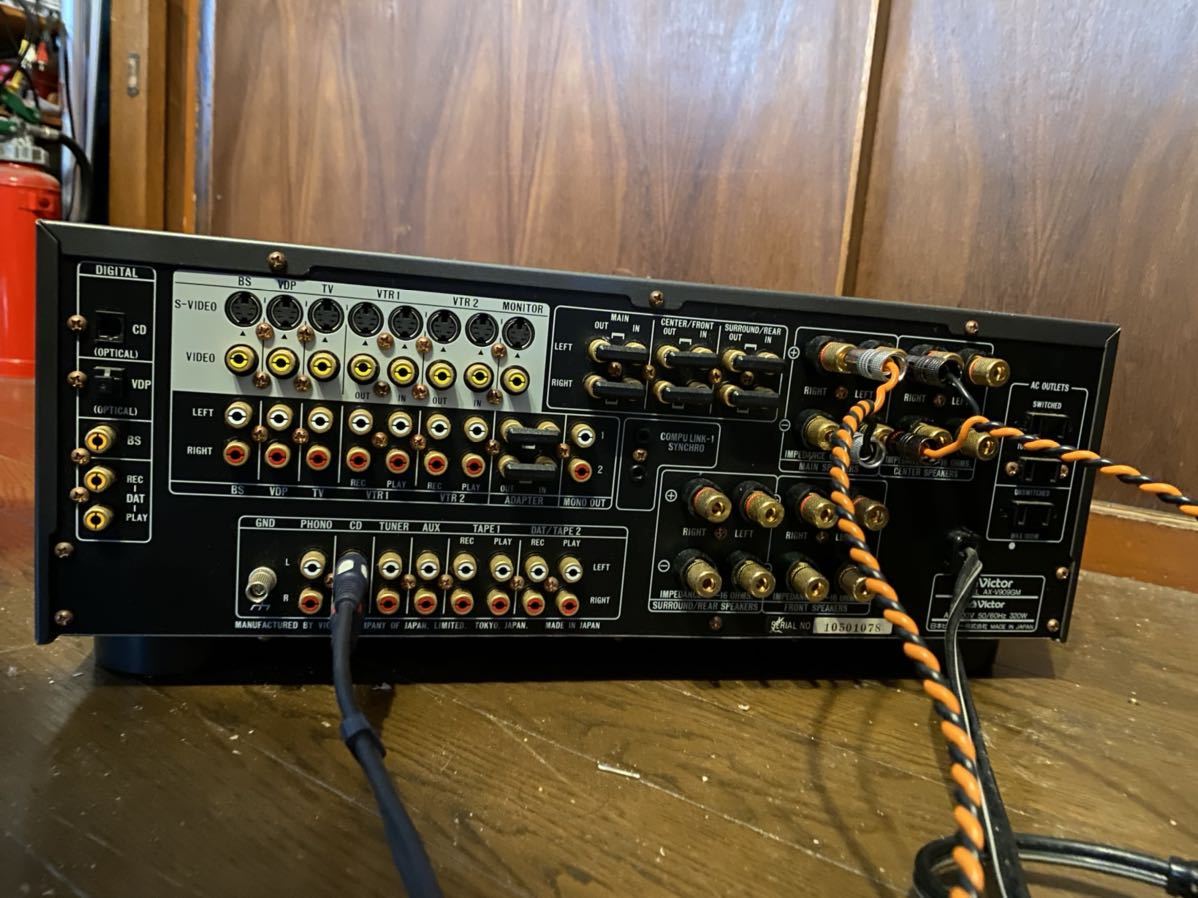 VICTOR AX-V909 定価19万円 動作確認済み チョイジャンク品 【公式通販】