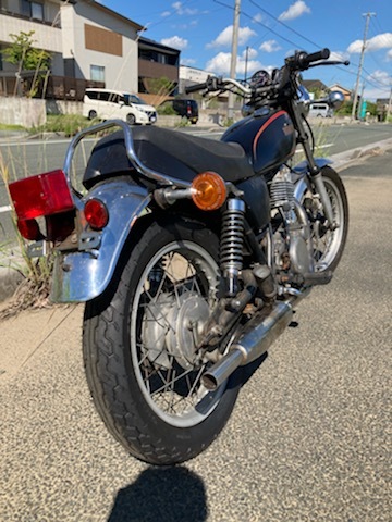 愛知 初期型 ディスク 実動 SR400 書類あり ナロータンク 黒メーター  